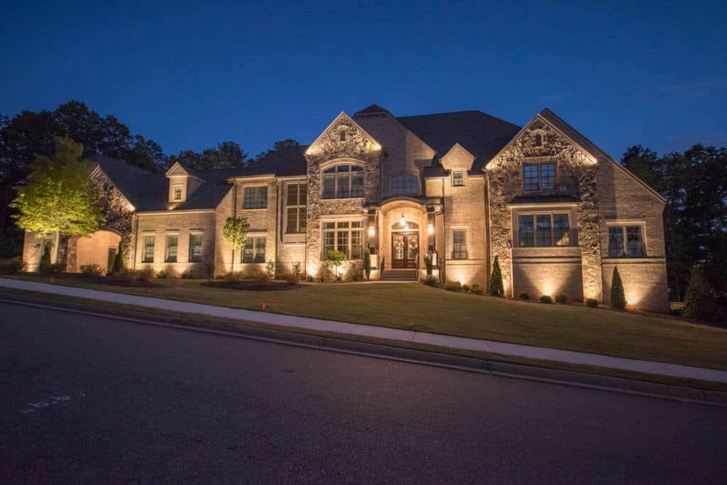 HOA outdoor lighting solutions in Atlanta