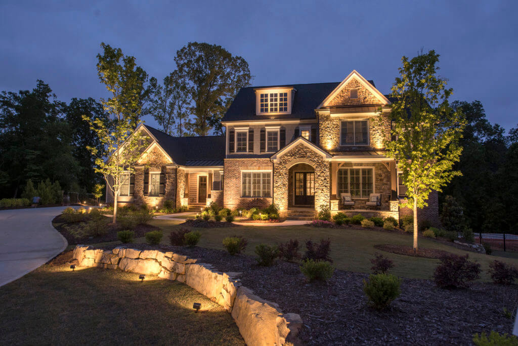 residential lighting projects | Georgia Lightscapes