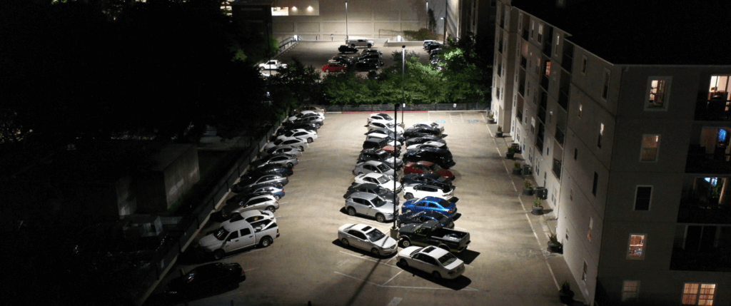 LED Conversion Parking deck Atlanta