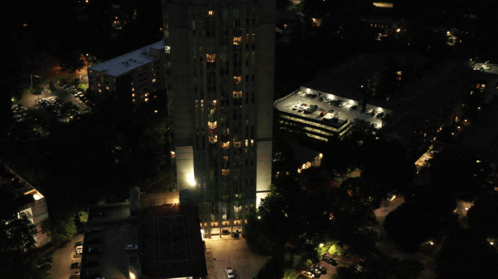 Condominium parking deck LED Conversion Atlanta